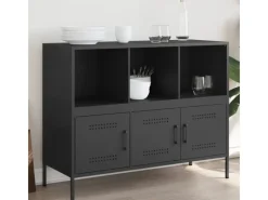 vidaXL Sideboard 100,5x39x79 cm Stahl 843090