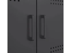 vidaXL Sideboard 100,5x39x79 cm Stahl 843090