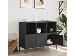 vidaXL Sideboard 100,5x39x79 cm Stahl 843090