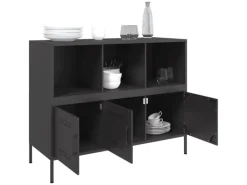 vidaXL Sideboard 100,5x39x79 cm Stahl 843090