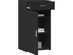 Clearance vidaXL Sideboard Schwarz 50x42,5x93 cm Holzwerkstoff 846293