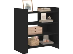 Hot vidaXL Sideboard 73,5x35x75 cm Holzwerkstoff 848389 Schwarz