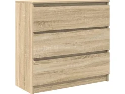 Discount vidaXL Sideboard Sonoma-Eiche 80x35x76 cm Holzwerkstoff 861735 Sonoma Eiche