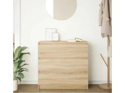 Discount vidaXL Sideboard Sonoma-Eiche 80x35x76 cm Holzwerkstoff 861735 Sonoma Eiche