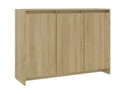 Best vidaXL Sideboard Sonoma-Eiche 102x33x75 cm Holzwerkstoff 809776
