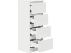 Clearance vidaXL Sideboard 37,5x35x99 cm Holzwerkstoff 861697 Weiß