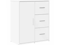 New vidaXL Sideboard Weiß 60x31x70 cm Holzwerkstoff 840471
