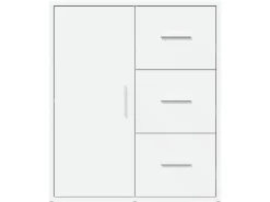 New vidaXL Sideboard Weiß 60x31x70 cm Holzwerkstoff 840471