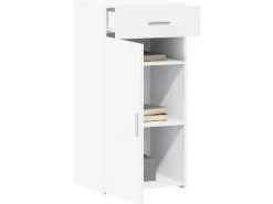 vidaXL Sideboard Weiß 45x42,5x93 cm Holzwerkstoff 846285