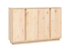 vidaXL Sideboard 120x35x80 cm Massivholz Kiefer 814494