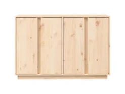 vidaXL Sideboard 120x35x80 cm Massivholz Kiefer 814494