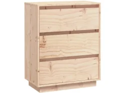 Sale vidaXL Sideboard 60x34x75 cm Massivholz Kiefer 813360 Natur