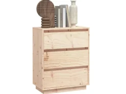 Sale vidaXL Sideboard 60x34x75 cm Massivholz Kiefer 813360 Natur