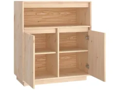 Hot vidaXL Sideboard 70x34x80 cm Massivholz Kiefer 814384