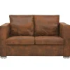 vidaXL 2-Sitzer Sofa 137 x 73 x 82 cm Künstliches Wildleder