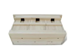 vidaXL Spatzen-Nistkasten 44 x 15,5 x 21,5 cm