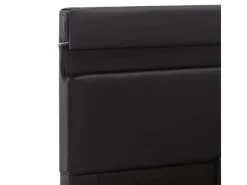 Sale vidaXL Stauraumbett Hydraulisch mit LED Schwarz Kunstleder 160x200 cm619306