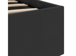 Best vidaXL Stauraumbett Hydraulisch mit LED Kunstleder 180x200 cm 285545 Schwarz