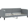 New vidaXL Tagesbett Hellgrau 80x200 cm Stoff1843713