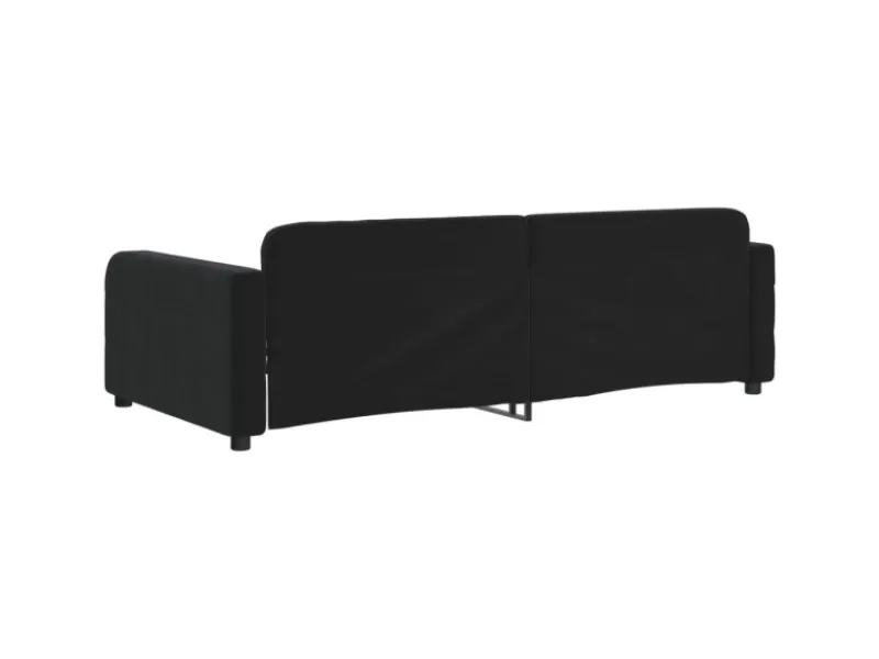 Sale vidaXL Tagesbett Schwarz 90x200 cm Samt1846413
