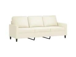 vidaXL 3-Tlg Sofagarnitur mit Kissen Samt 3201484