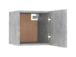 vidaXL 6-tlg. TV-Schrank-Set Betongrau Holzwerkstoff 4