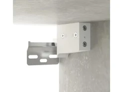 vidaXL 7-tlg. TV-Schrank-Set Betongrau Holzwerkstoff Modell 12