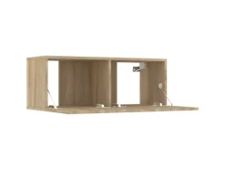Best vidaXL 8-tlg. TV-Schrank-Set Sonoma-Eiche Holzwerkstoff Modell 22
