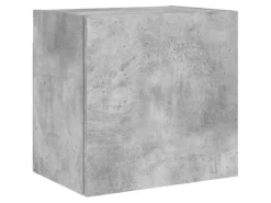 Hot vidaXL 5-Tlg Wohnwand Betongrau Holzwerkstoff 3216460