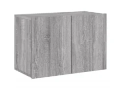 vidaXL 5-Tlg Wohnwand Grau Sonoma Holzwerkstoff 3216494