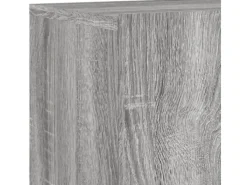 vidaXL 5-Tlg Wohnwand Grau Sonoma Holzwerkstoff 3216462