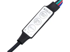 vidaXL 6-Tlg Wohnwand mit LED-Beleuchtung Räuchereiche Holzwerkstoff 3216619