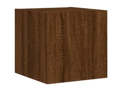 Sale vidaXL 6-tlg. Wohnwand mit LED-Beleuchtung Braun Eichen-Optik Modell 7