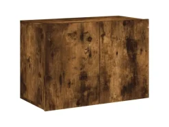 vidaXL 5-Tlg Wohnwand Räuchereiche Holzwerkstoff 3216468