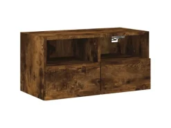 Online vidaXL 5-Tlg Wohnwand Räuchereiche Holzwerkstoff 3216543