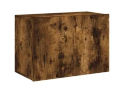 vidaXL 5-Tlg Wohnwand Räuchereiche Holzwerkstoff 3216515