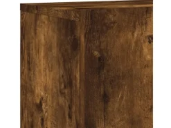 vidaXL 5-Tlg Wohnwand Räuchereiche Holzwerkstoff 3216515