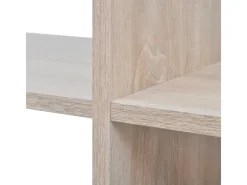 vidaXL Treppenregal Bücherregal 142 cm Eiche