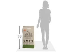 vidaXL Trockenfutter für Hunde Adult Sensitive Lamb & Rice 15 kg 170491