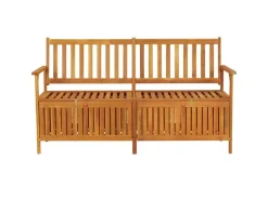 Clearance vidaXL Truhenbank 148 cm Massivholz Akazie