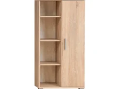 Sale vidaXL TV Wohnwand mit LED-Leuchten Sonoma Eiche