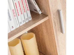 Sale vidaXL TV Wohnwand mit LED-Leuchten Sonoma Eiche