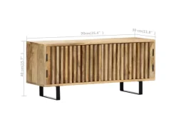 Sale vidaXL TV-Schrank 90 x 30 x 40 cm Mango-Massivholz