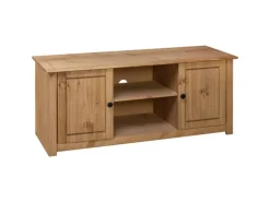 Hot vidaXL TV-Schrank 120 x 40 x 50 cm Massivholz Panama-Kiefür