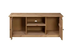 Hot vidaXL TV-Schrank 120 x 40 x 50 cm Massivholz Panama-Kiefür