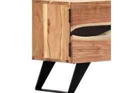 vidaXL TV-Schrank 140 x 30 x 45 cm Massivholz Akazie