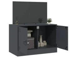 vidaXL TV-Schrank Anthrazit 67x39x44 cm Stahl Modell 3