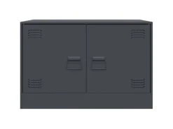 vidaXL TV-Schrank Anthrazit 67x39x44 cm Stahl Modell 3