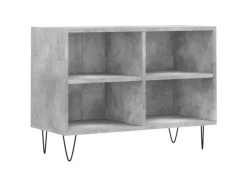 Best vidaXL TV-Schrank Betongrau 69,5x30x50 cm Holzwerkstoff Modell 2