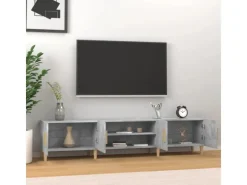 vidaXL TV-Schrank Betongrau 180x31,5x40 cm Holzwerkstoff Modell 1